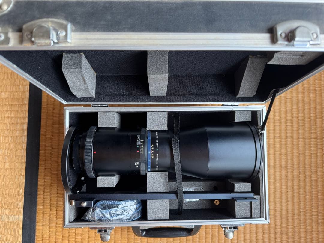 MAMIYA-SEKOR Z f=500mm F8 単焦点レンズ 専用ケース付き
