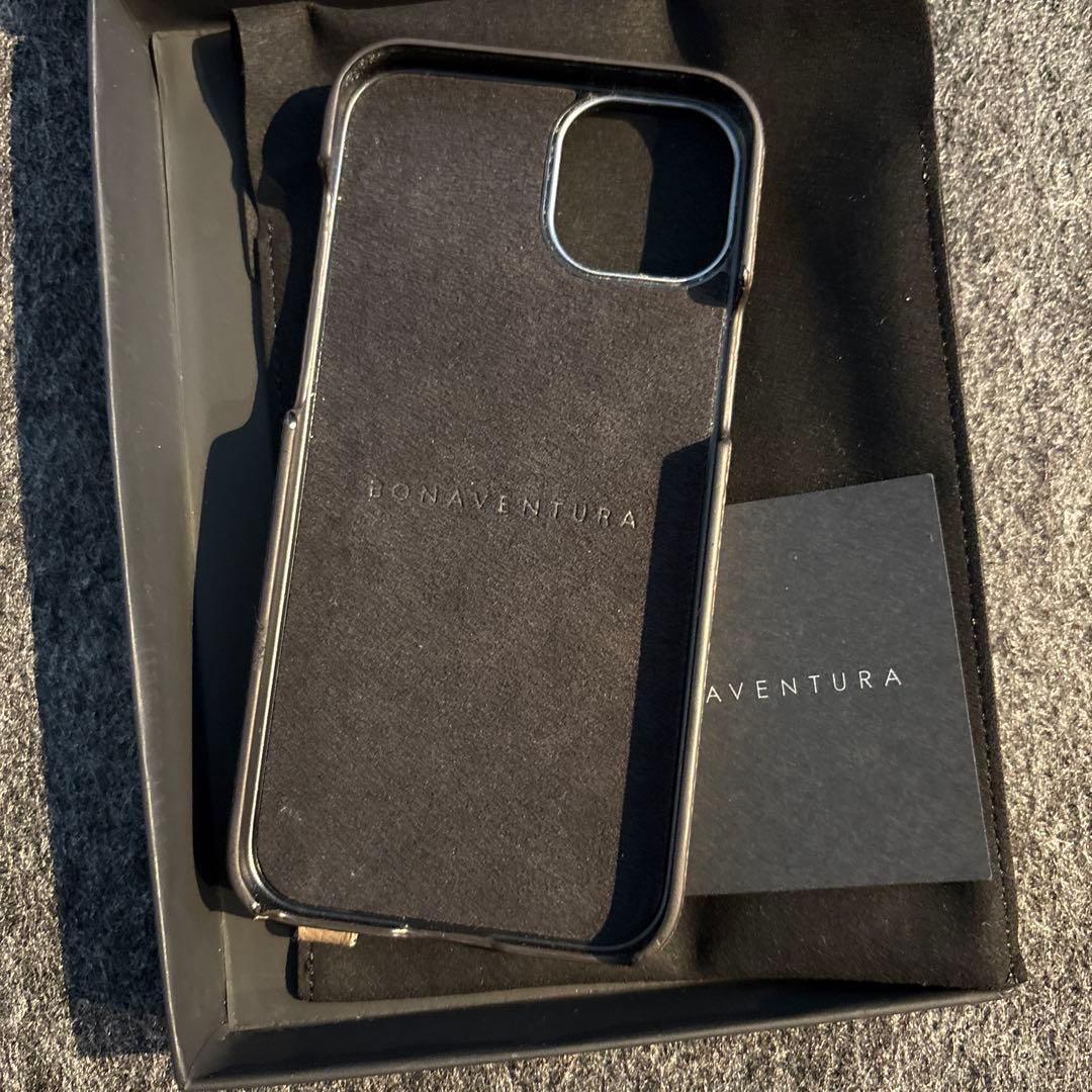 BONAVENTURA ベージュ レザー iPhone15plusケース