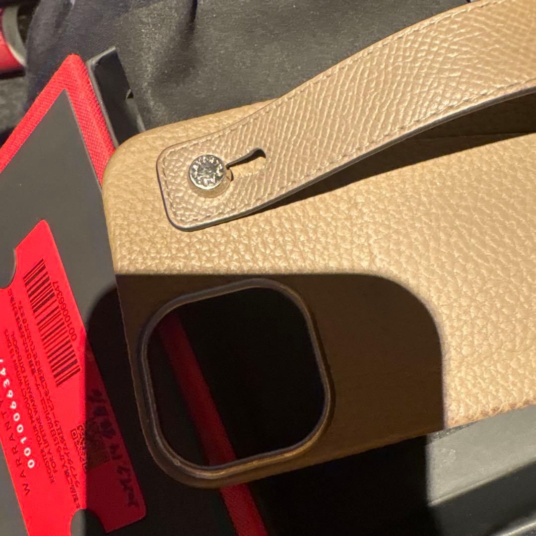 BONAVENTURA ベージュ レザー iPhone15plusケース