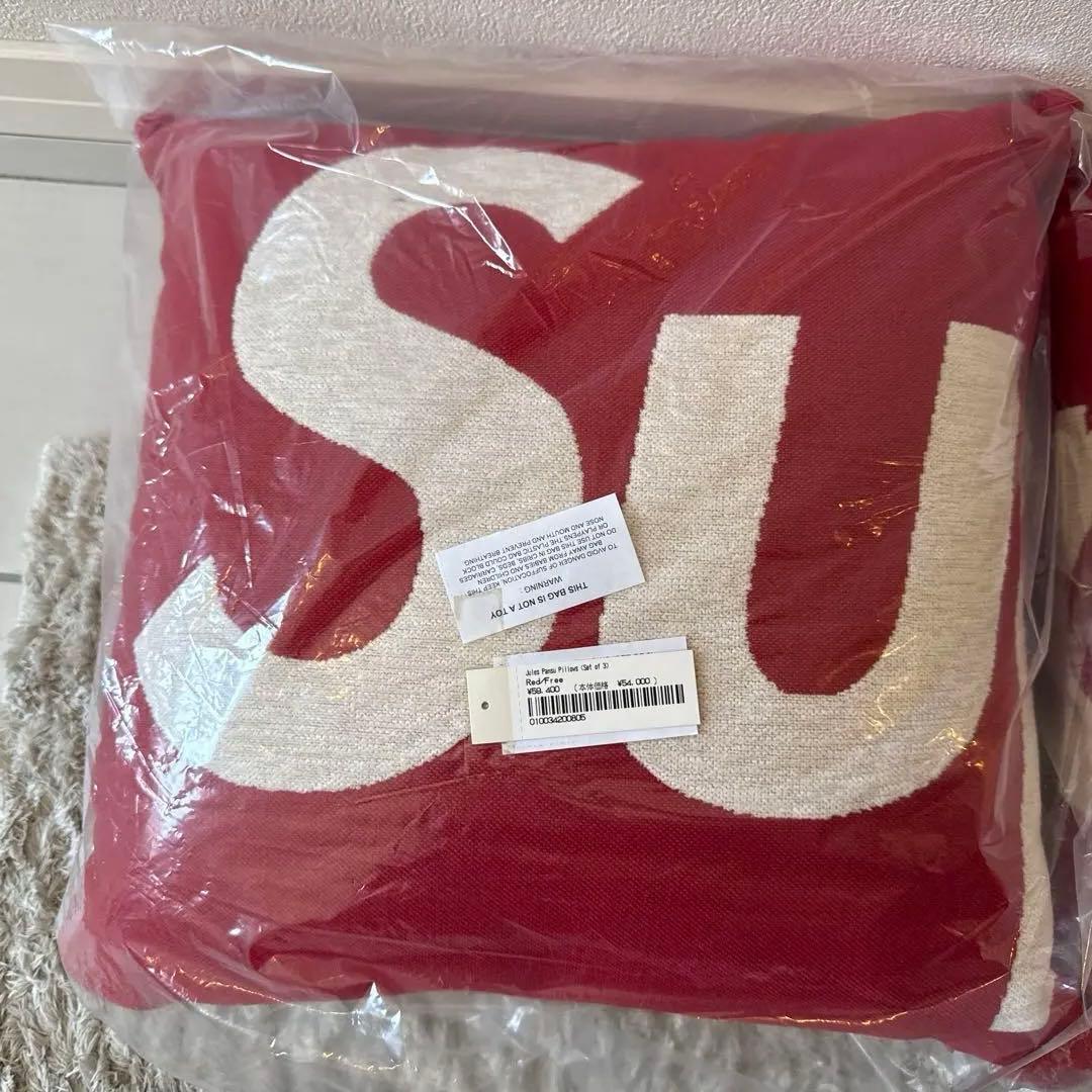 クッション・座布団 Supreme jules pansu pillows red set of 3