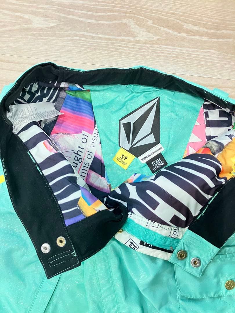 【VOLCOM】スノーボードパンツ M〈ウエスト調節可〉レディース