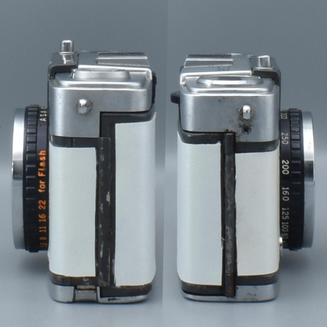 整備済 OLYMPUS EE-2 ホワイト 外装リメイク 動作OK 赤ベロOK