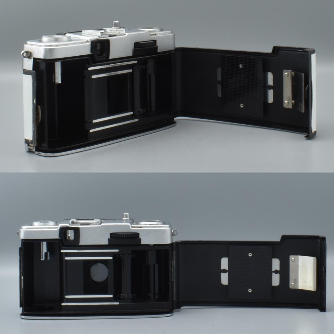 整備済 OLYMPUS EE-2 ホワイト 外装リメイク 動作OK 赤ベロOK