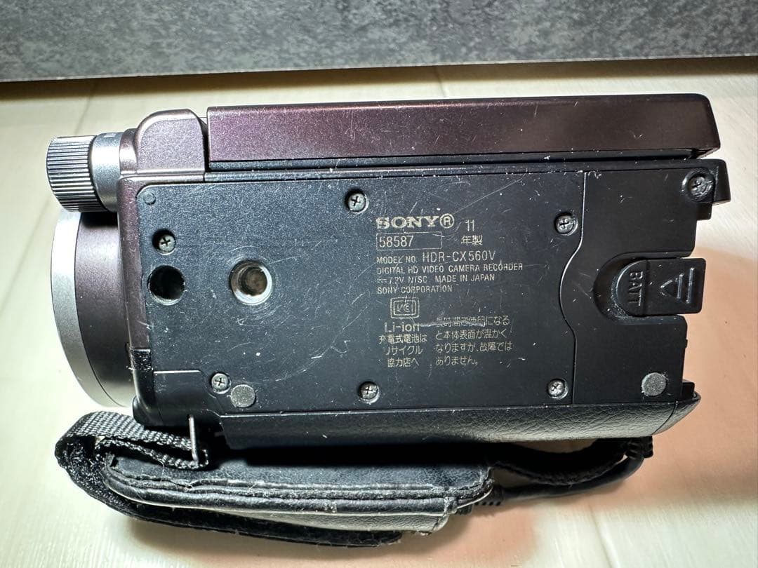 SONY HDR-CX560V ビデオカメラ