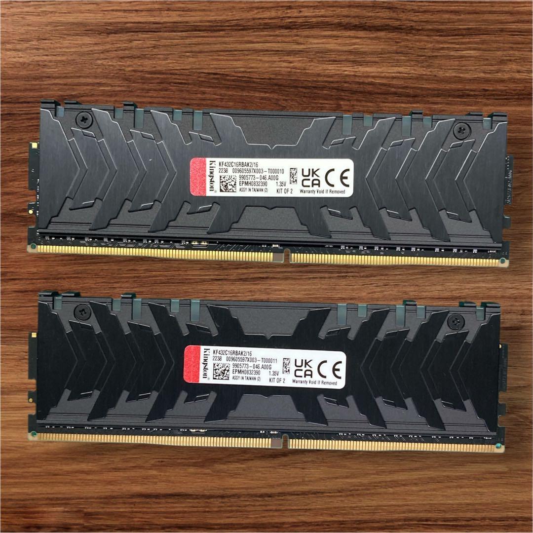 (memtest)FURY RENEGADE ddr4 3200 8gb×2