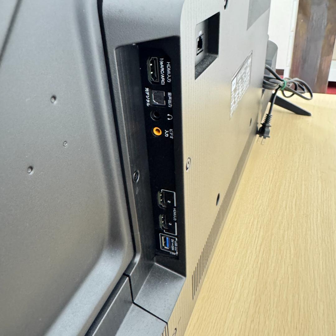 東京23区送料無料　美品TCLチューナーレステレビ　2024年製50型