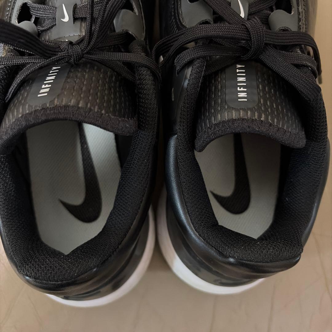 【中古美品】NIKEGOLF INFINITY PRO 2 ブラック系27.5㎝