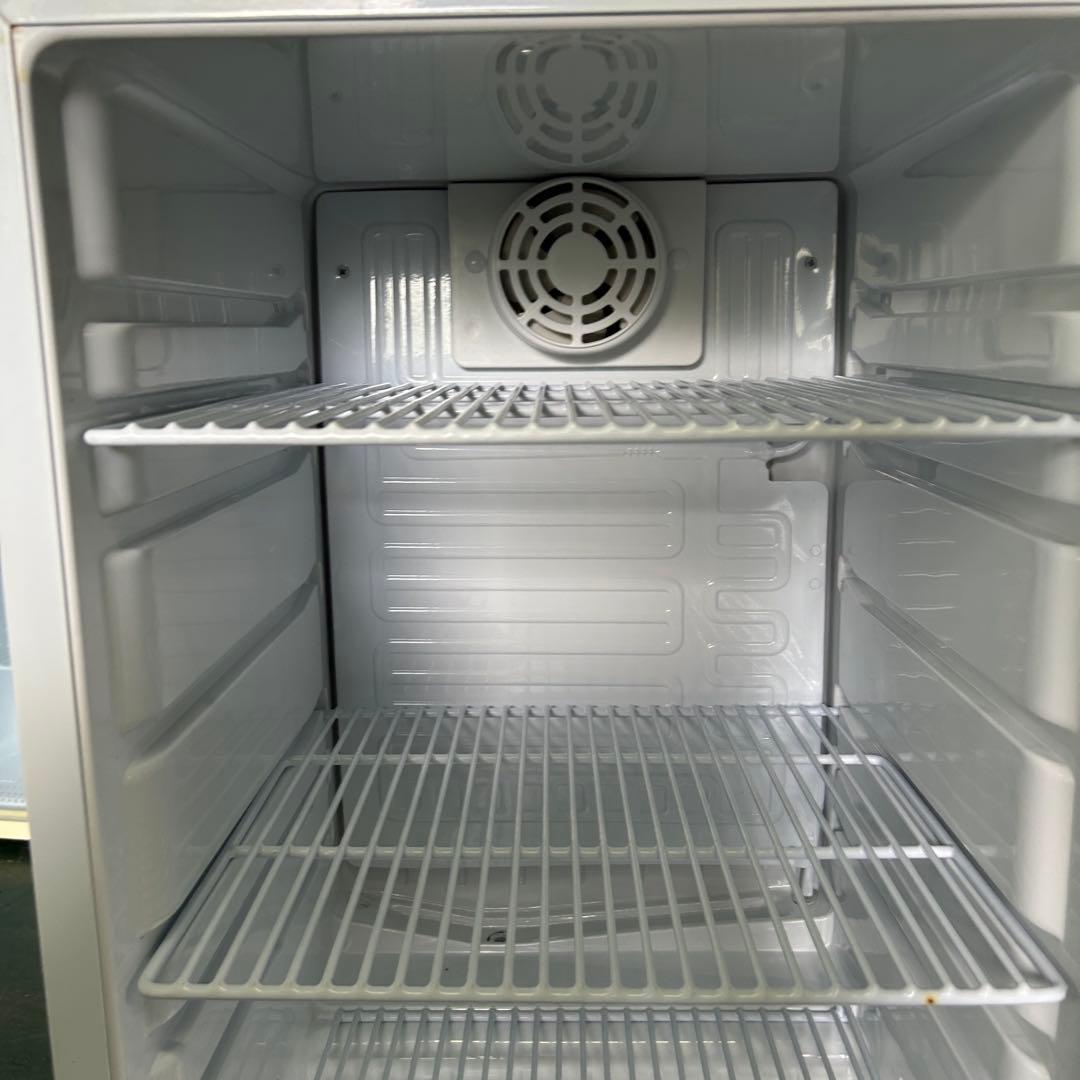 133業務用 冷蔵ショーケース オフィスコンビニ XW-105 左右開き 小型