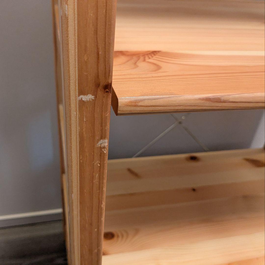 MUJI 無印良品 パイン材ユニットシェルフ 幅58cm 高さ120cm ①