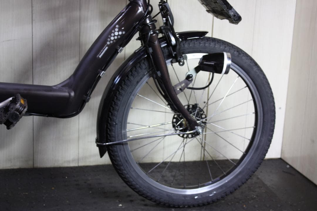ブリヂストンアンジェリーノプティットe A20L85 8.7AH 20型茶色