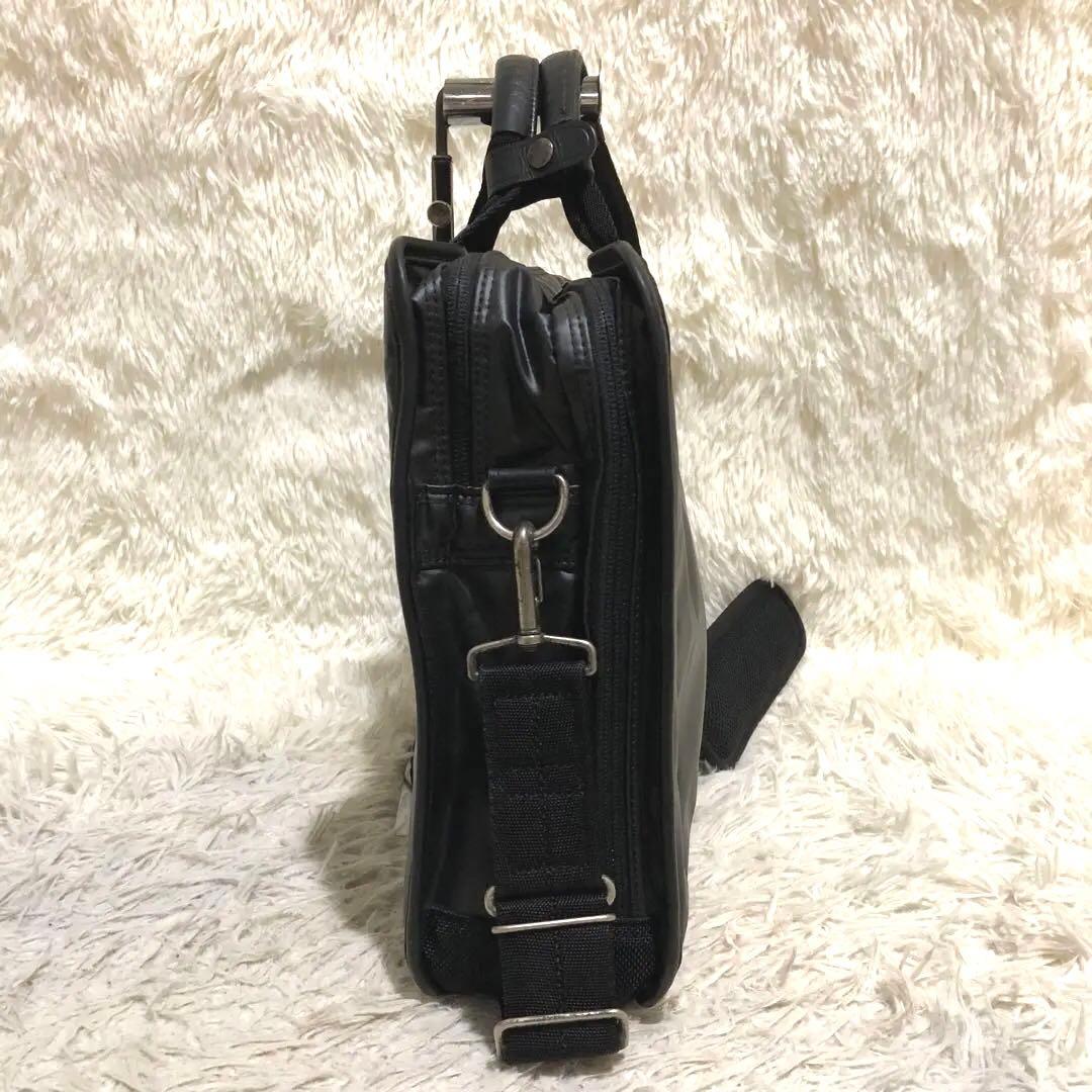 未使用級✨ポーター　 2way ビジネスバッグ　 ショルダーバッグ ブラック