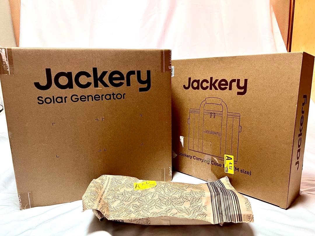 Jackery 1000 New 3点セット新品未開封　非常用　レジャー大容量
