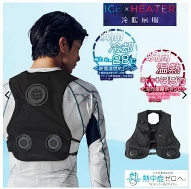 ワークマン　ウィンドコアアイス×ヒーターペルチェベストPRO2　786