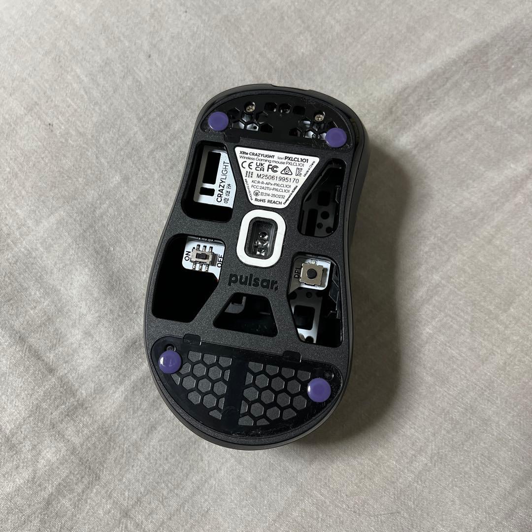 マウス・トラックボール Pulsar Xlite CrazyLight Mini