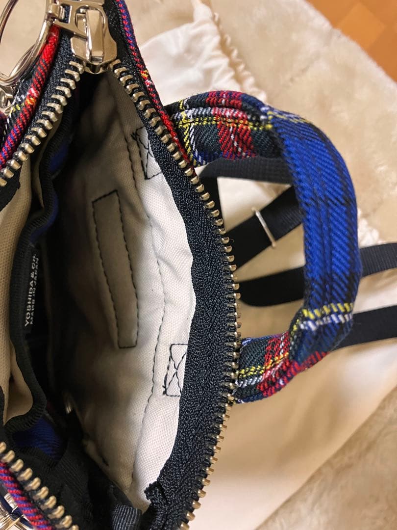 ポーター ハウル　タータン　ショルダーバック