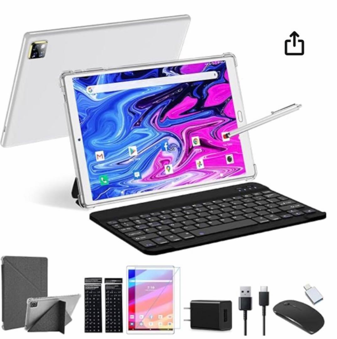 MEIZE 2023タブレット、10インチ アンドロイド Wi-Fiモデル、