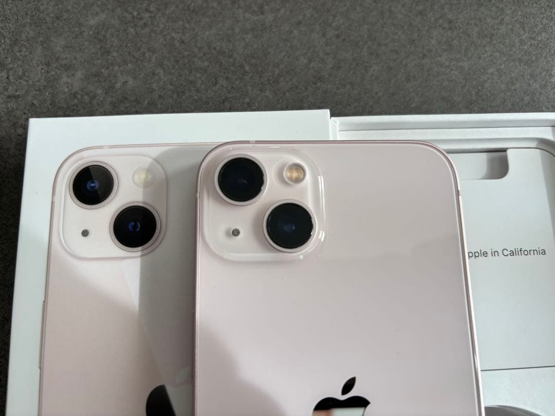 【SIMフリー】iPhone13ピンク 256G 本体と箱付き