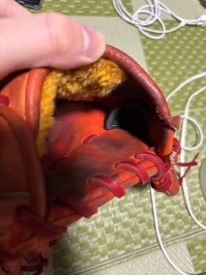 ミズノプロ 硬式投手用 逆巻き