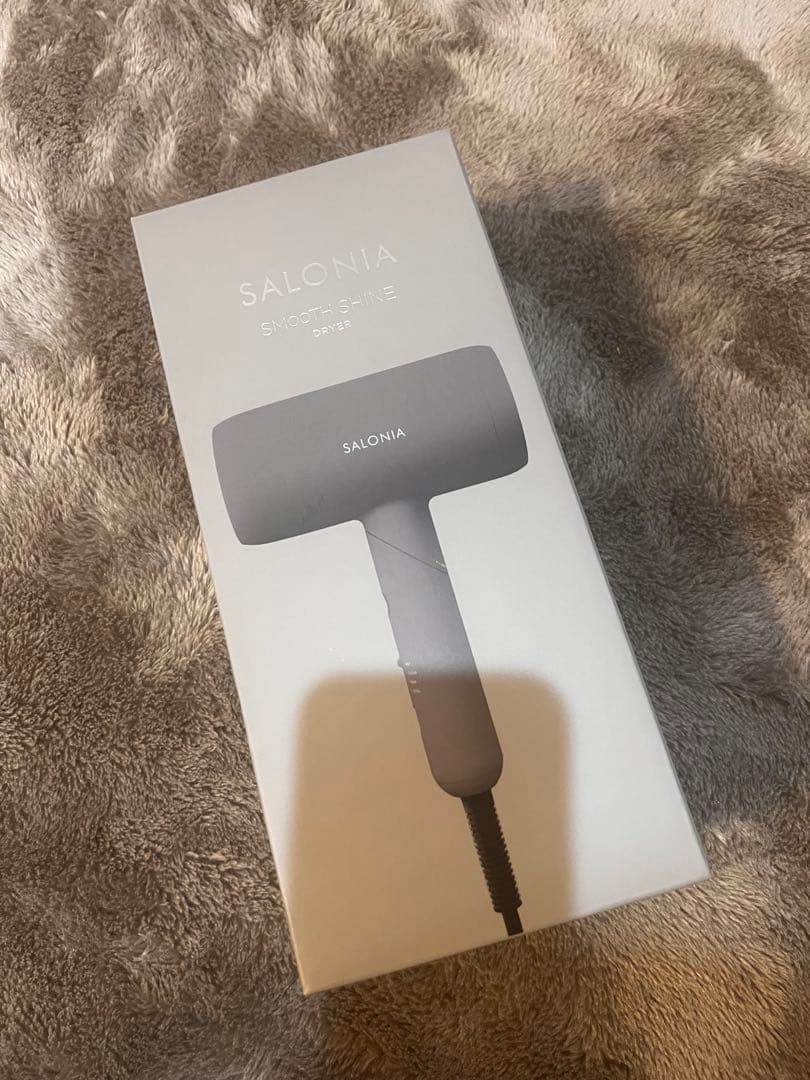 新品　SALONIA（サロニア）　スムースシャインドライヤー