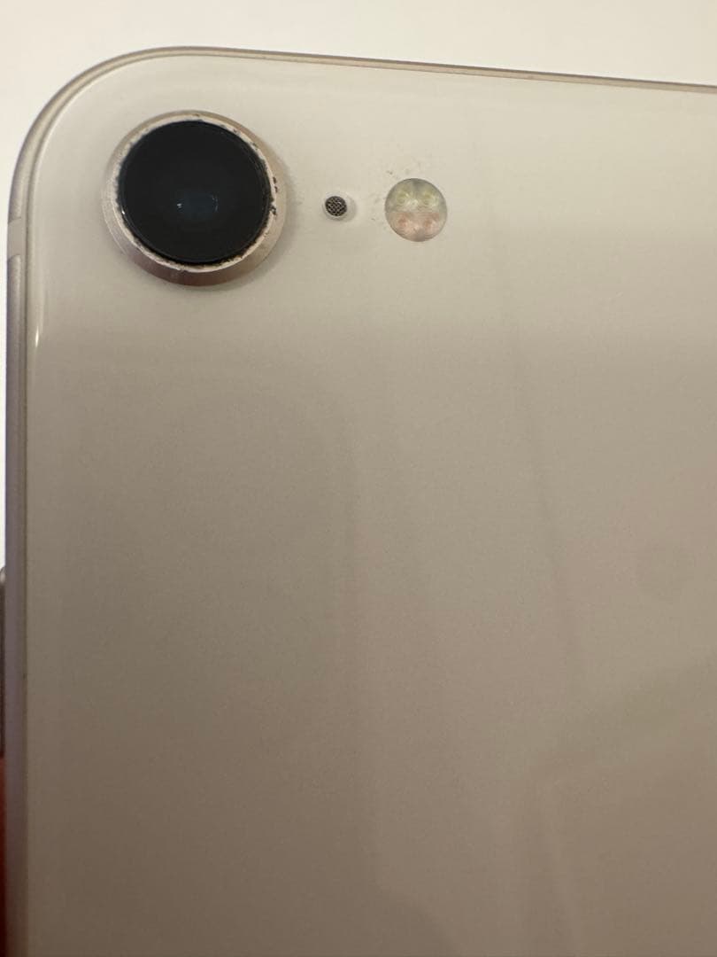 【ジャンク】iPhone SE (第3世代) 128GBスターライトSIMフリ-