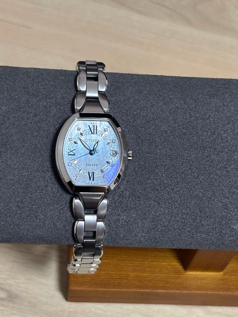 シチズン エクシード 電波ソーラー 8Pダイヤ♡即購入可♡