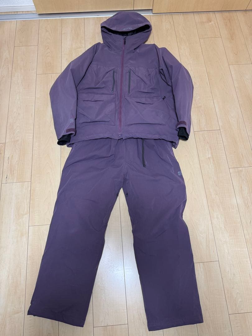 43DEGREES スノーボードウェア DPU 上下セット