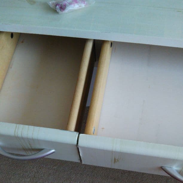 ドレッサー  三面鏡 ロータイプ