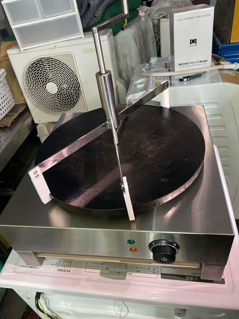 業務用 クレープ焼き機 / クレープメーカー CF-1 100V 1450W