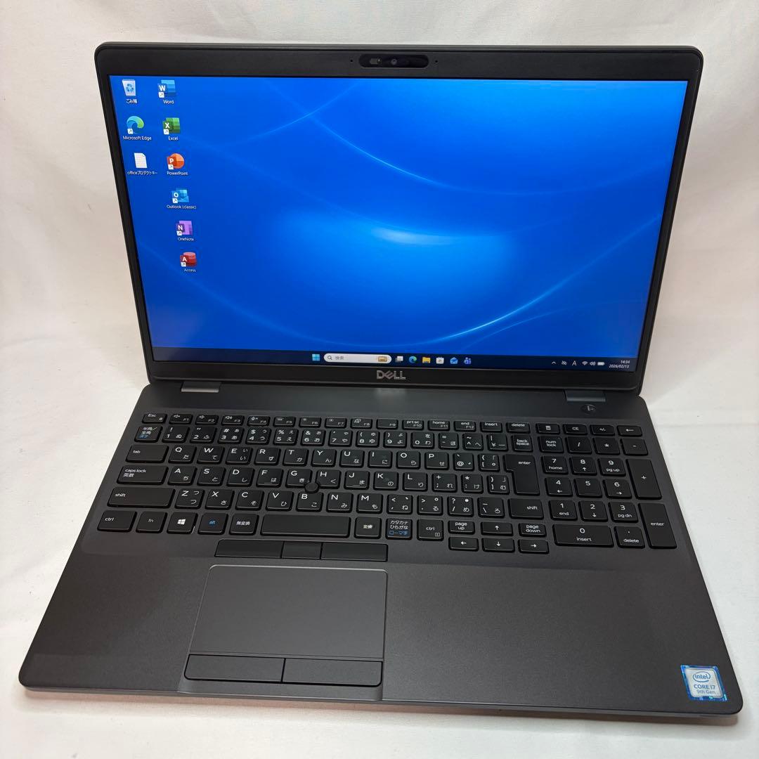 美品 Latitude 5501 i7 16GB 512GB 15.6型 FHD