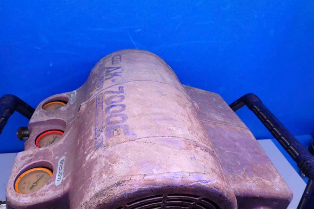 HM130#動作品MAX マックス エアコンプレッサ AK-7000E [5]