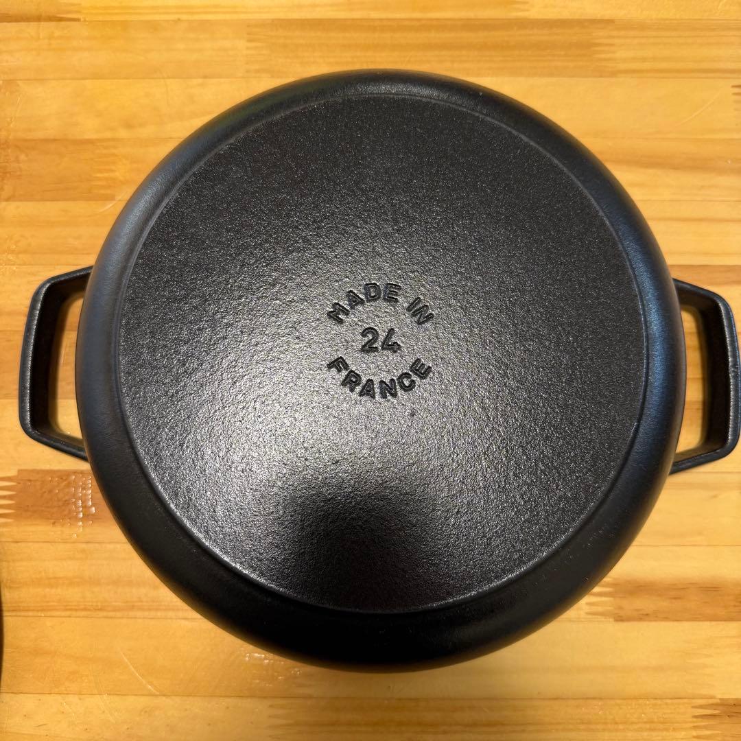STAUB ブレイザーソテーパン24cm 黒
