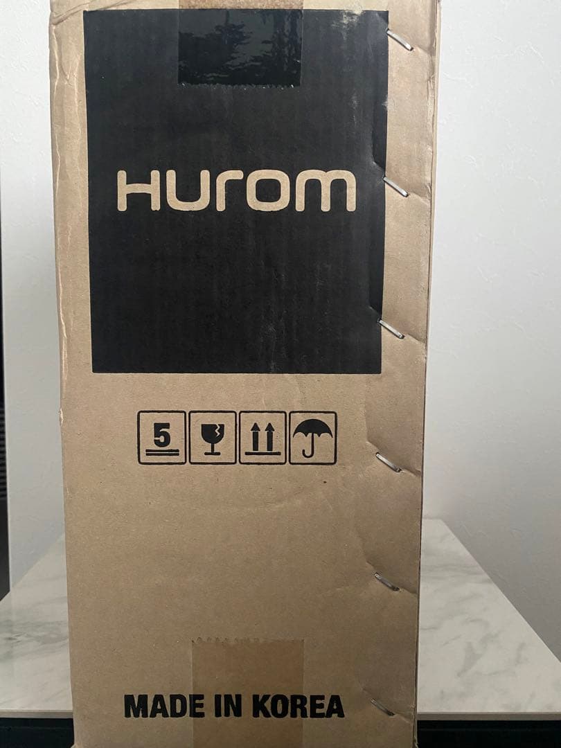 【新品・未開封】ヒューロム　スロージューサー　H310A ホワイト