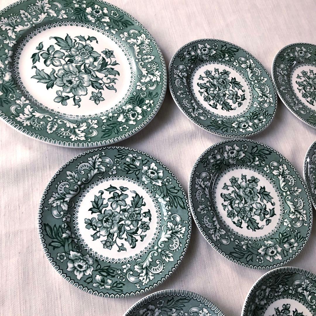 イギリス製　WESTMINSTER WOOD&SONS プレート 皿 11枚