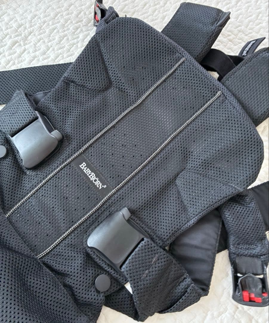 ベビービョルン ONE +AIR メッシュ 抱っこ紐 ブラック