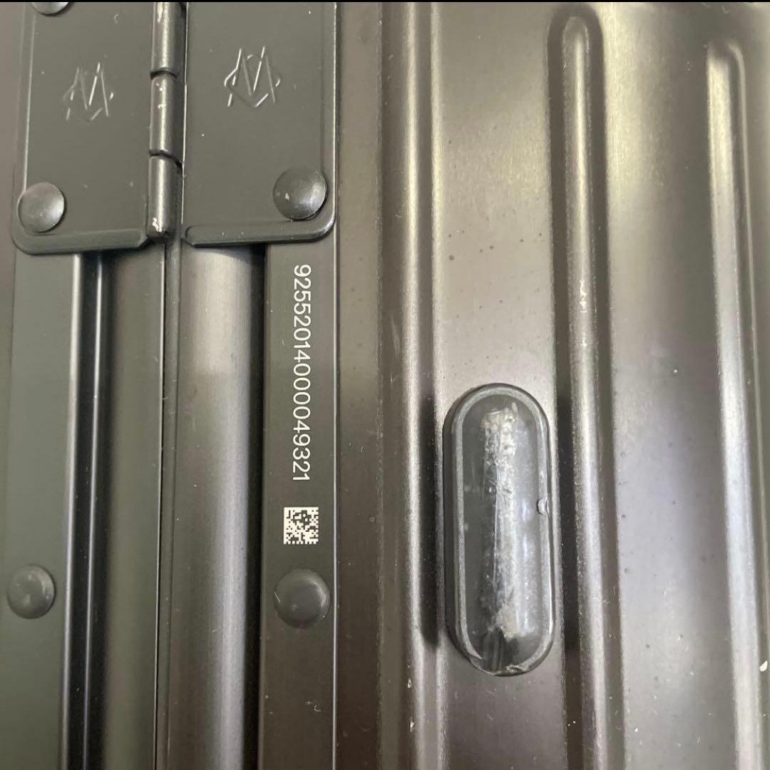 現行保証付 中美品 RIMOWA orginal キャビンs ステルス 機内持込