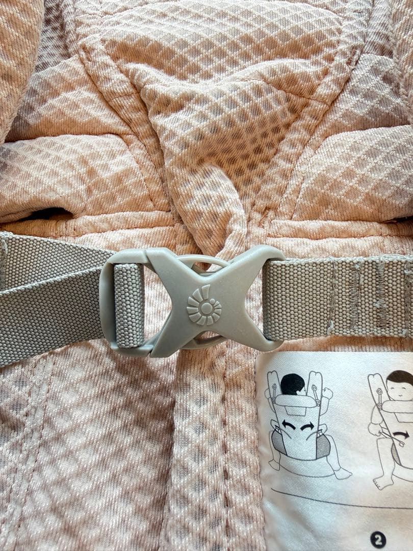 エルゴベビー オムニブリーズ メッシュ 抱っこ紐 ピンククォーツ