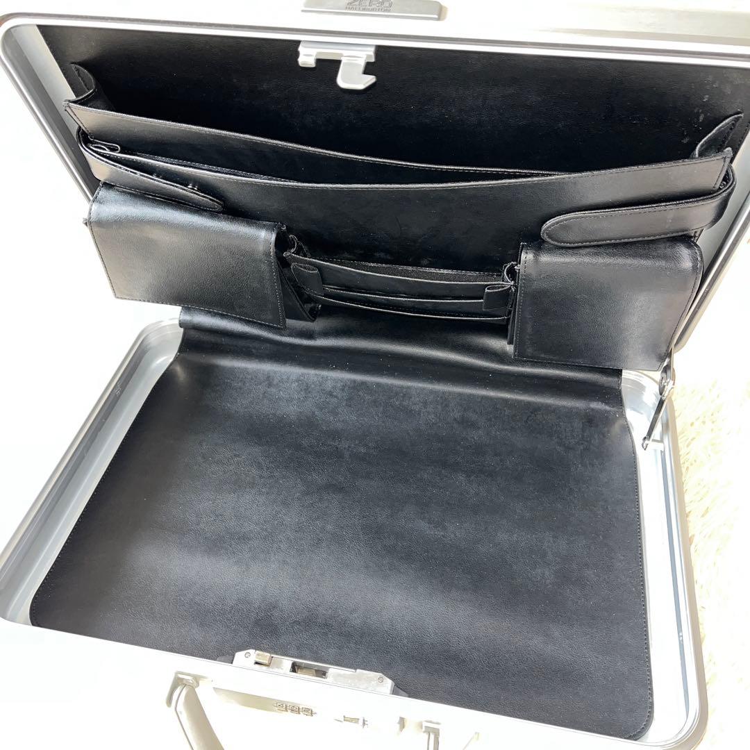 美品✨ゼロハリバートン　アルミ　アタッシュケース　ジュラルミン　ダイヤルロック