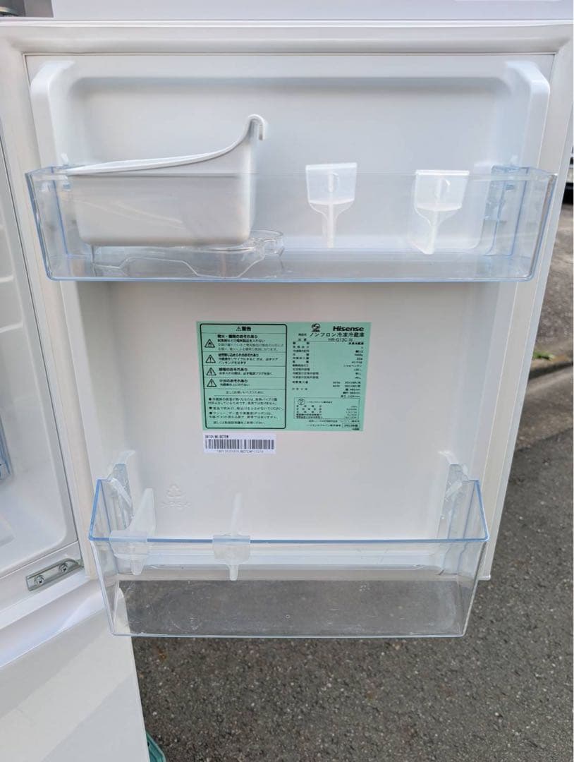 ＊東京都付近取引限定＊美品　ハイセンス　135L冷蔵庫　2022年式　ホワイト