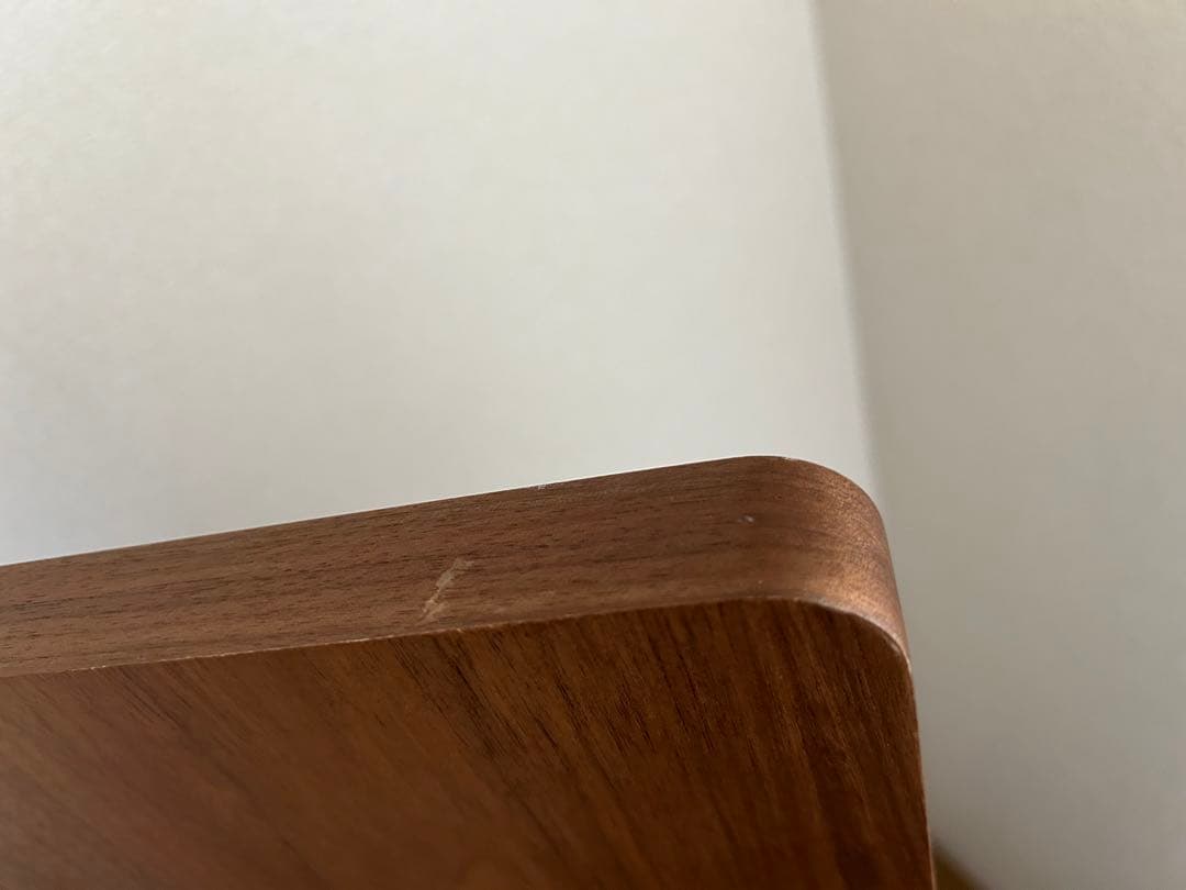 無印良品 木製ベッドフレーム用ヘッドボード（旧型）ダブルサイズ ウォールナット