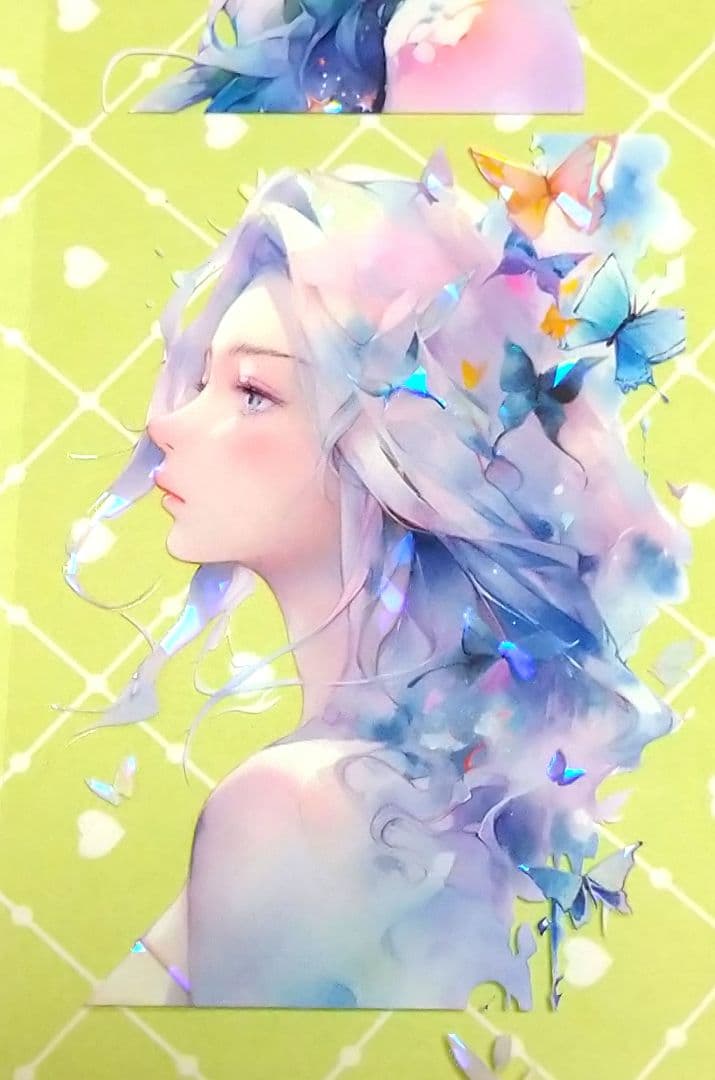 廃盤品✩J864＃幻彩少女(贝壳光)血液供给切り売り海外人物女の子AIマステ