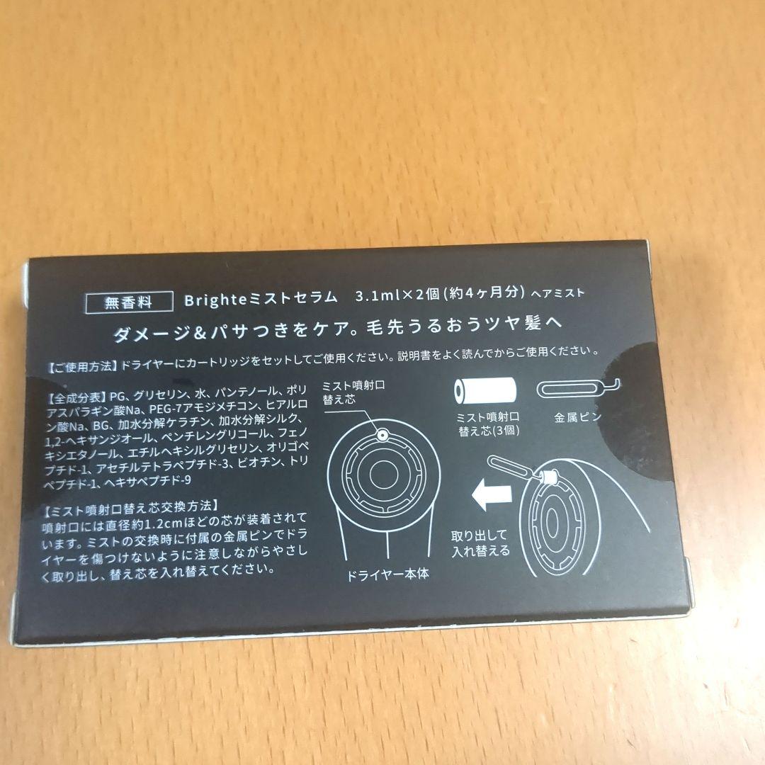 【新品未開封シュリンク包装】Brighte ブライトシャワードライヤー おまけ付