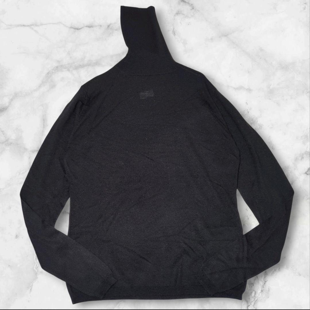 未使用級✨ETRO シルク カシミヤ 薄手 タートルネック ニット エトロ