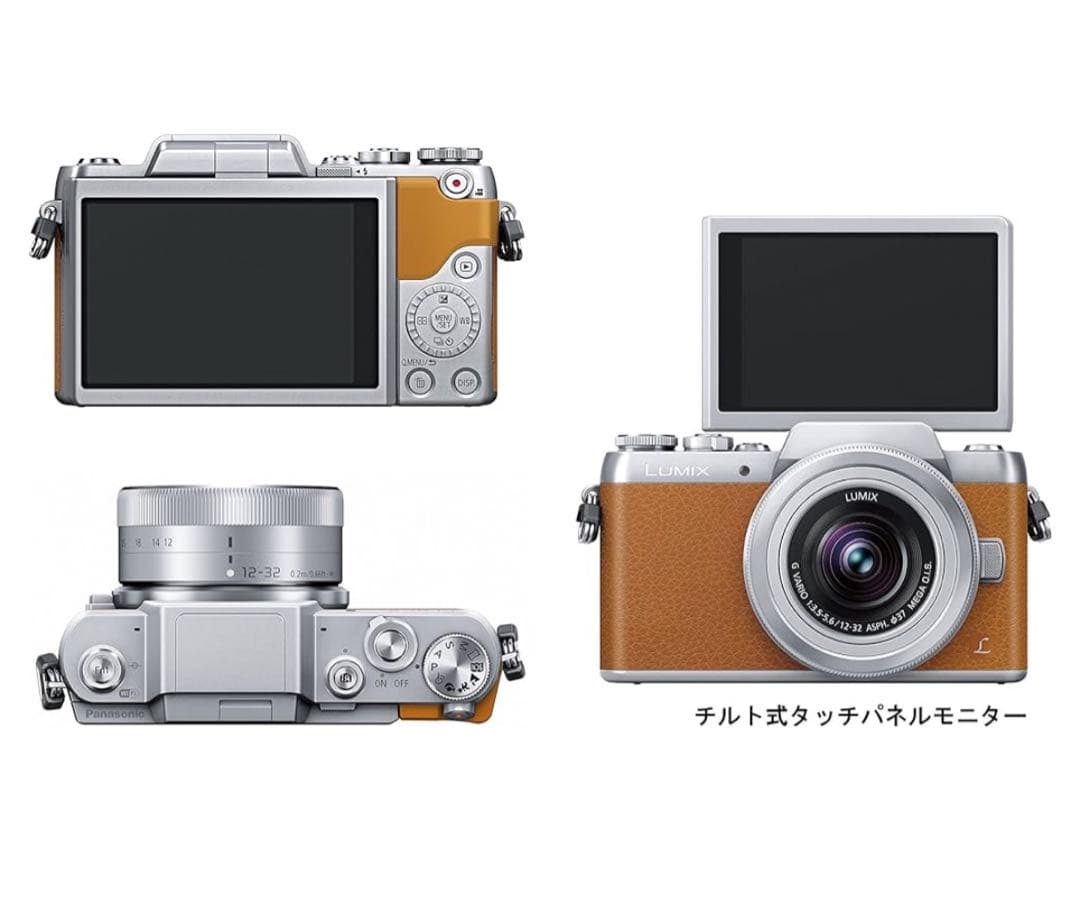 パナソニック　LUMIXG dmc-gf7w ブラウン