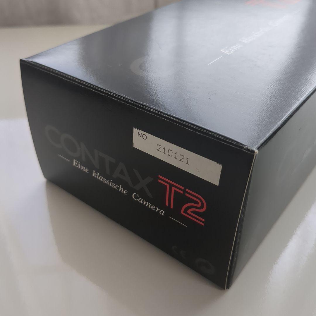【高級コンパクトカメラ・希少】 Contax T2 　チタンクローム