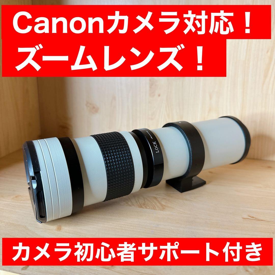 Canonカメラをお持ちの方におすすめ！ズームレンズ！初心者サポート付き！即決！