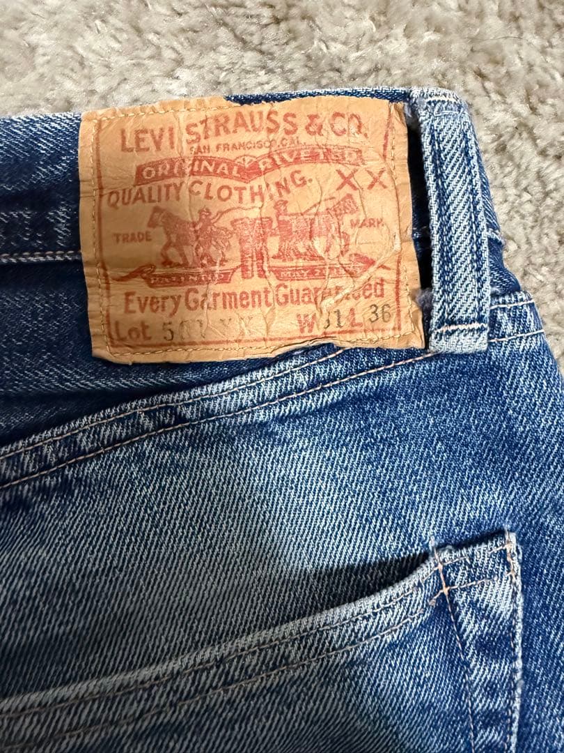 Levi's501XX 1955年モデル 日本製 赤耳 ビッグE