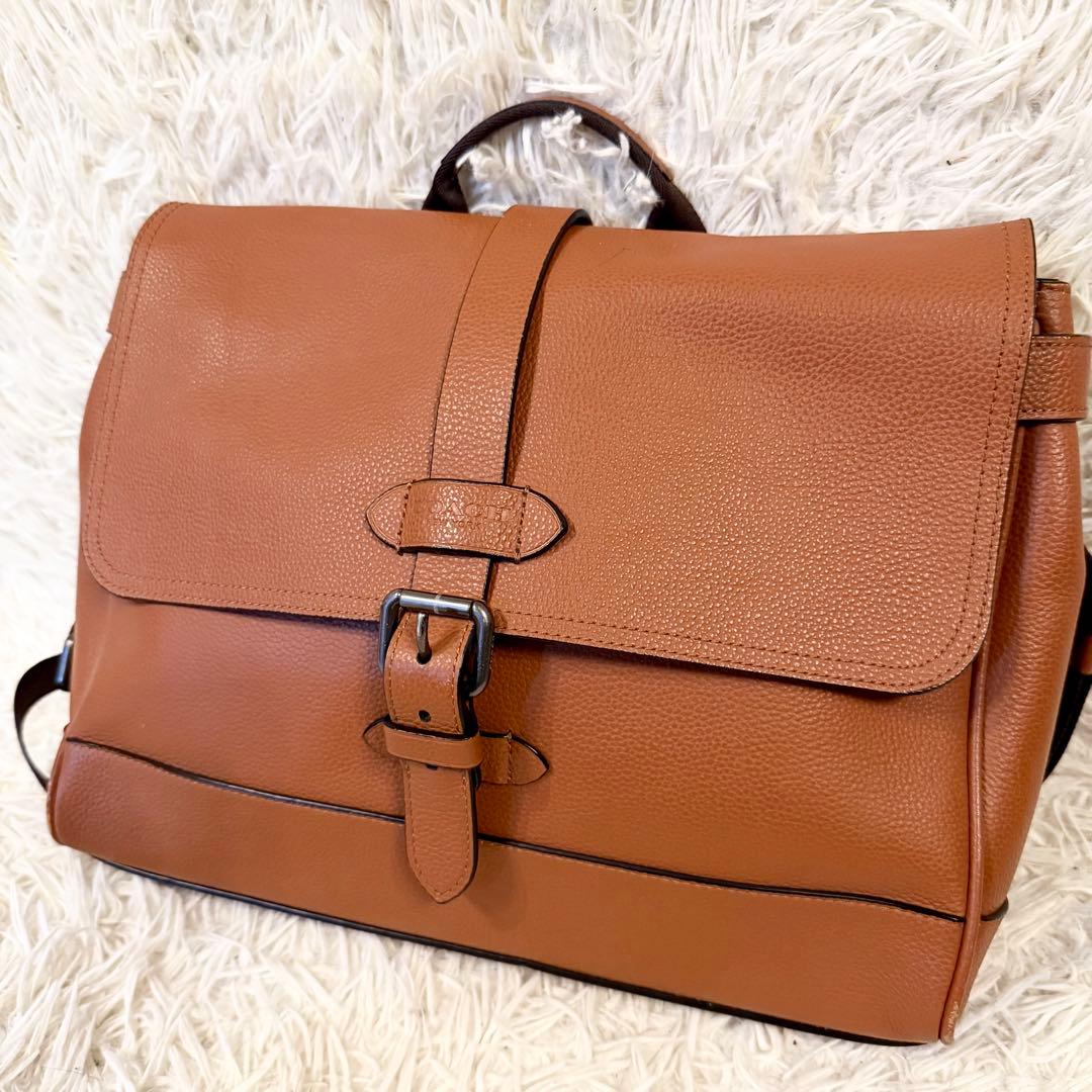 コーチ　COACH ビジネスバック　メッセンジャーバック　ハドソン　ブラウン