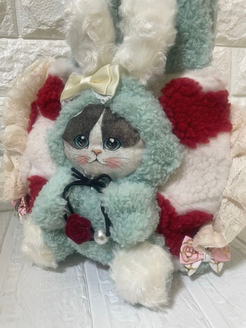 j*️様 コヤンイサムチョン　ハンドメイド ふわふわ　トートバック