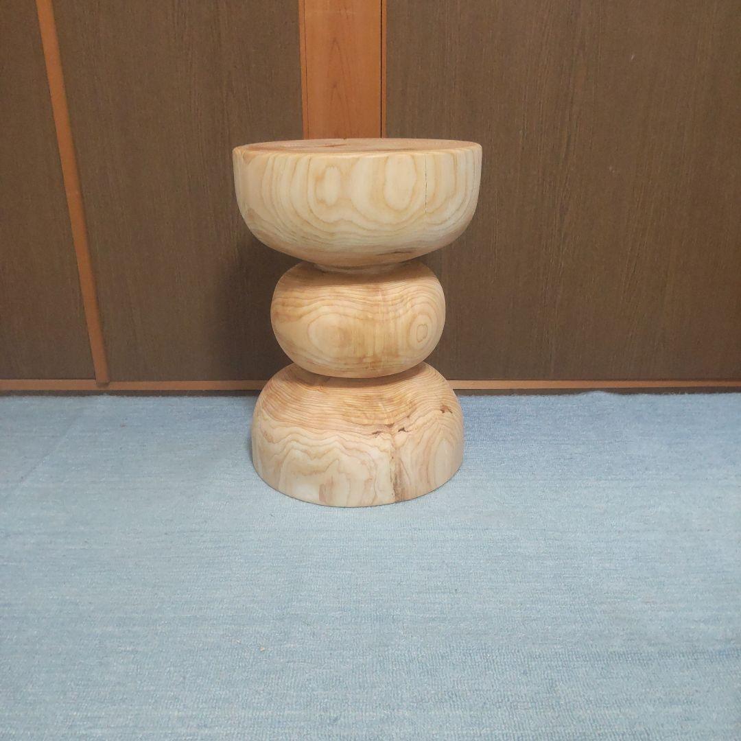 hasuさん専用檜丸太椅子 スツール