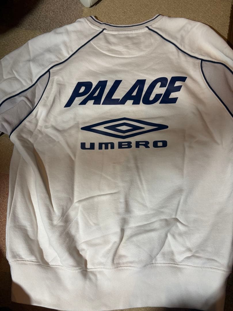 トップス PALACE UMBRO Crewneck White M